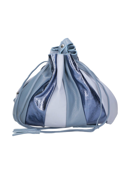 Borsa a spalla da Donna in Vera Pelle | Gave Lux | GLX2257604223FBG-CARTA_ZUCCHERO