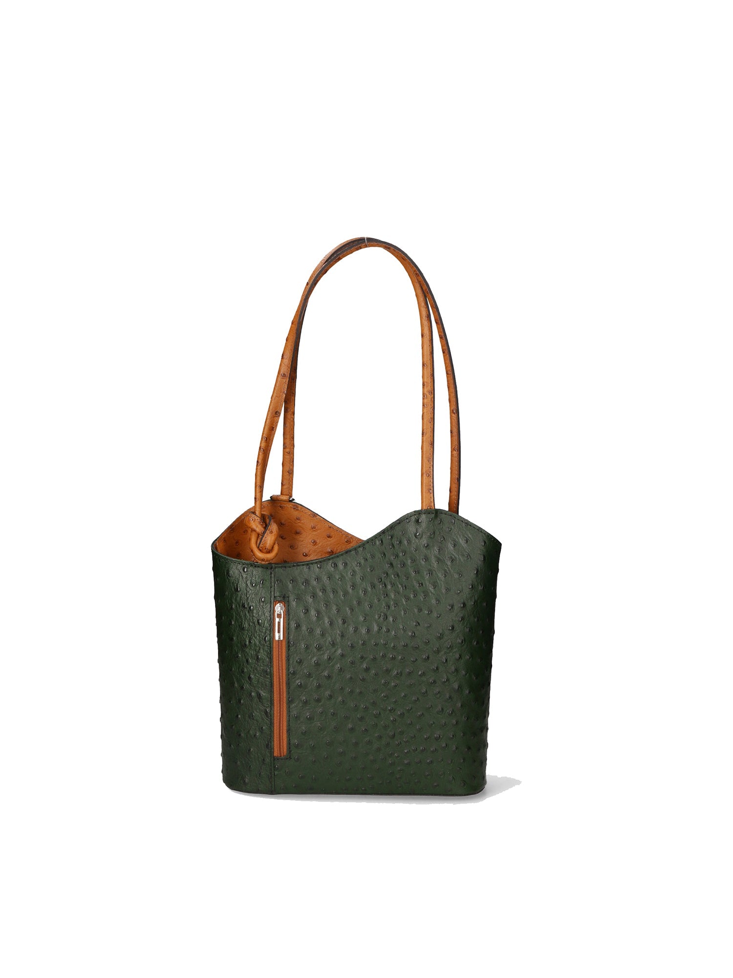 Zaino da Donna in Vera Pelle | Gave Lux | GLX22300523FBG-23_VERDE_06_CUOIO