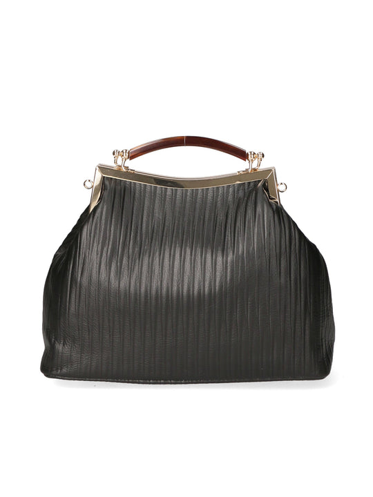 pochette da Donna in Vera Pelle | Gave Lux | GLX220370623FBG-NERO_BLACK