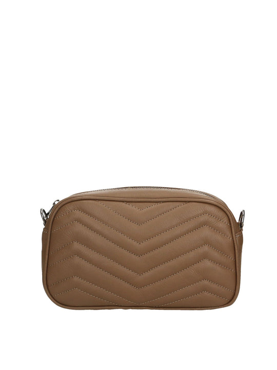 Borsa a tracolla da donna In Vera pelle | Gave Lux | GLX22180623FBG-TAUPE