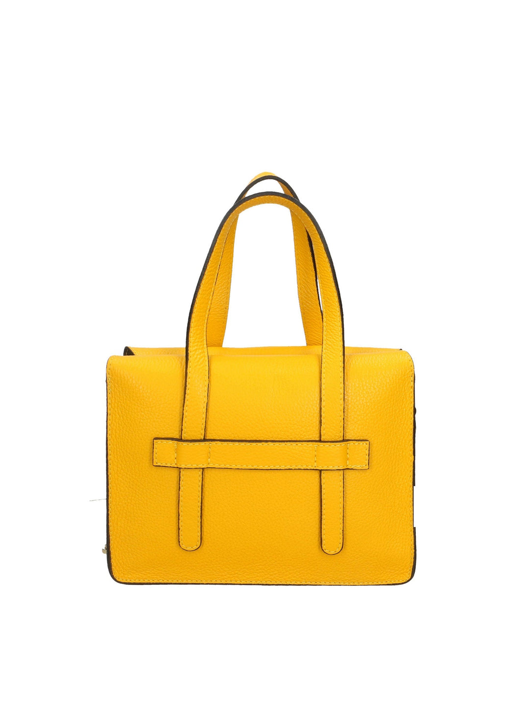 Borsa a mano da donna In Vera pelle | Gave Lux | GLX2219114823FBG-GIALLO