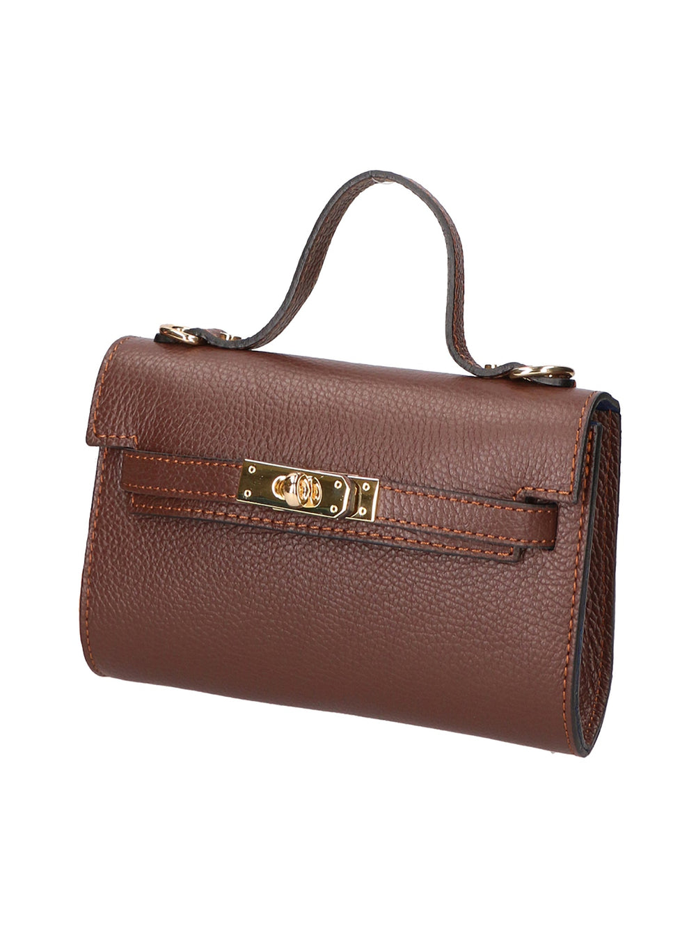 Uma Damen-Clutch aus echtem Leder