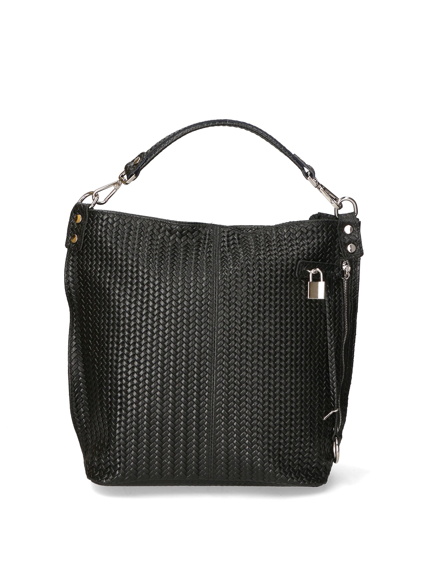 borsa a spalla da Donna in Vera Pelle | Gave Lux | GLX228005123FBG-NERO