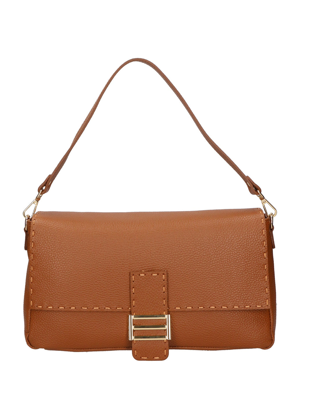 borsa a spalla da Donna in Vera Pelle | gave lux | GLX220686823FBG-D17_CUOIO