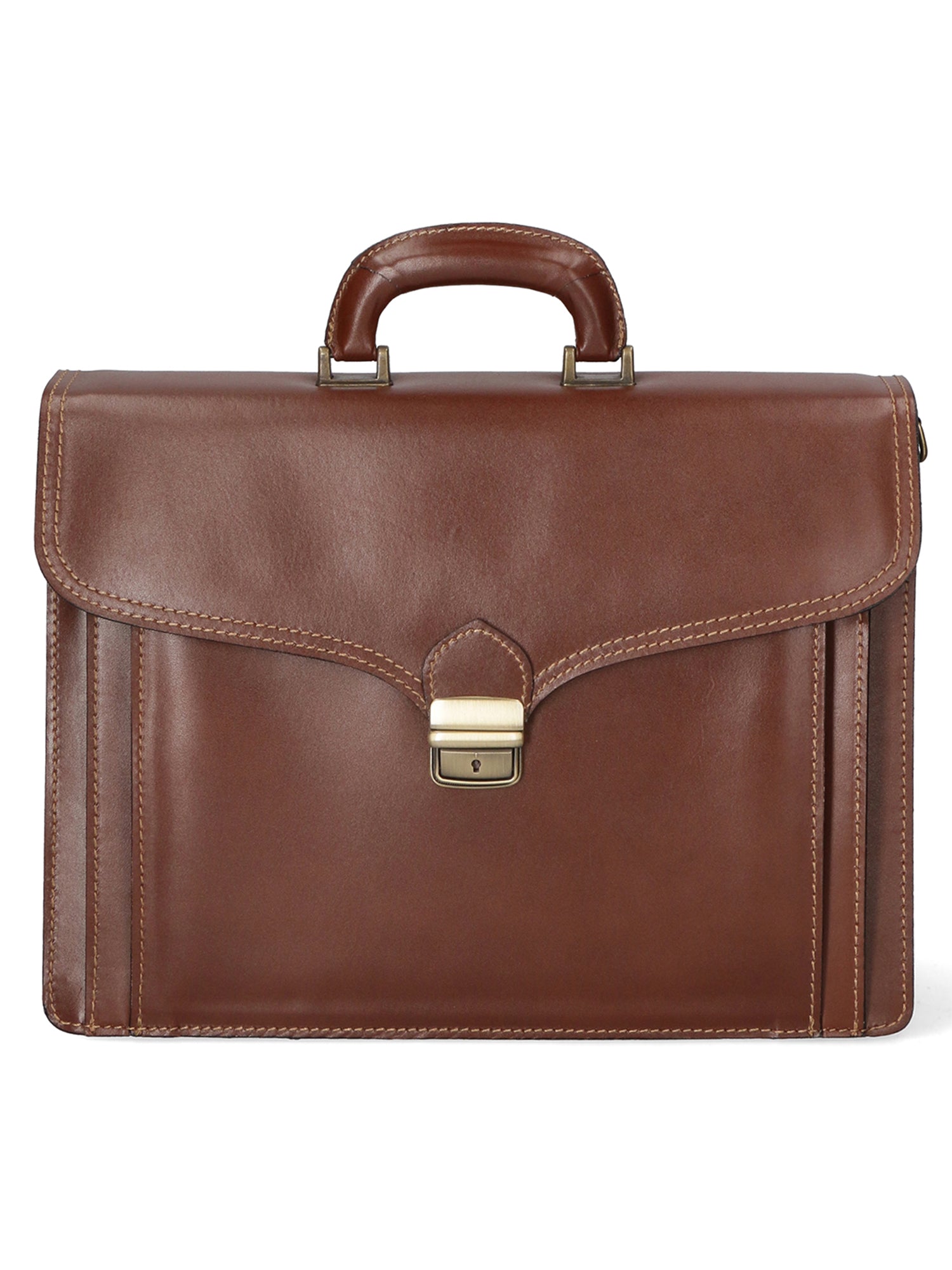 Borsa da lavoro da Uomo in Vera Pelle | Gave Lux | GLX22701023FBG-MARRONE_BROWN