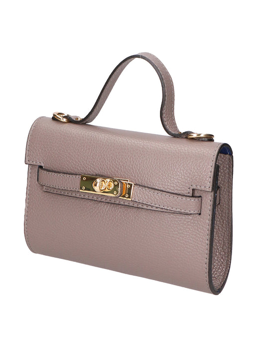 Uma Damen-Clutch aus echtem Leder