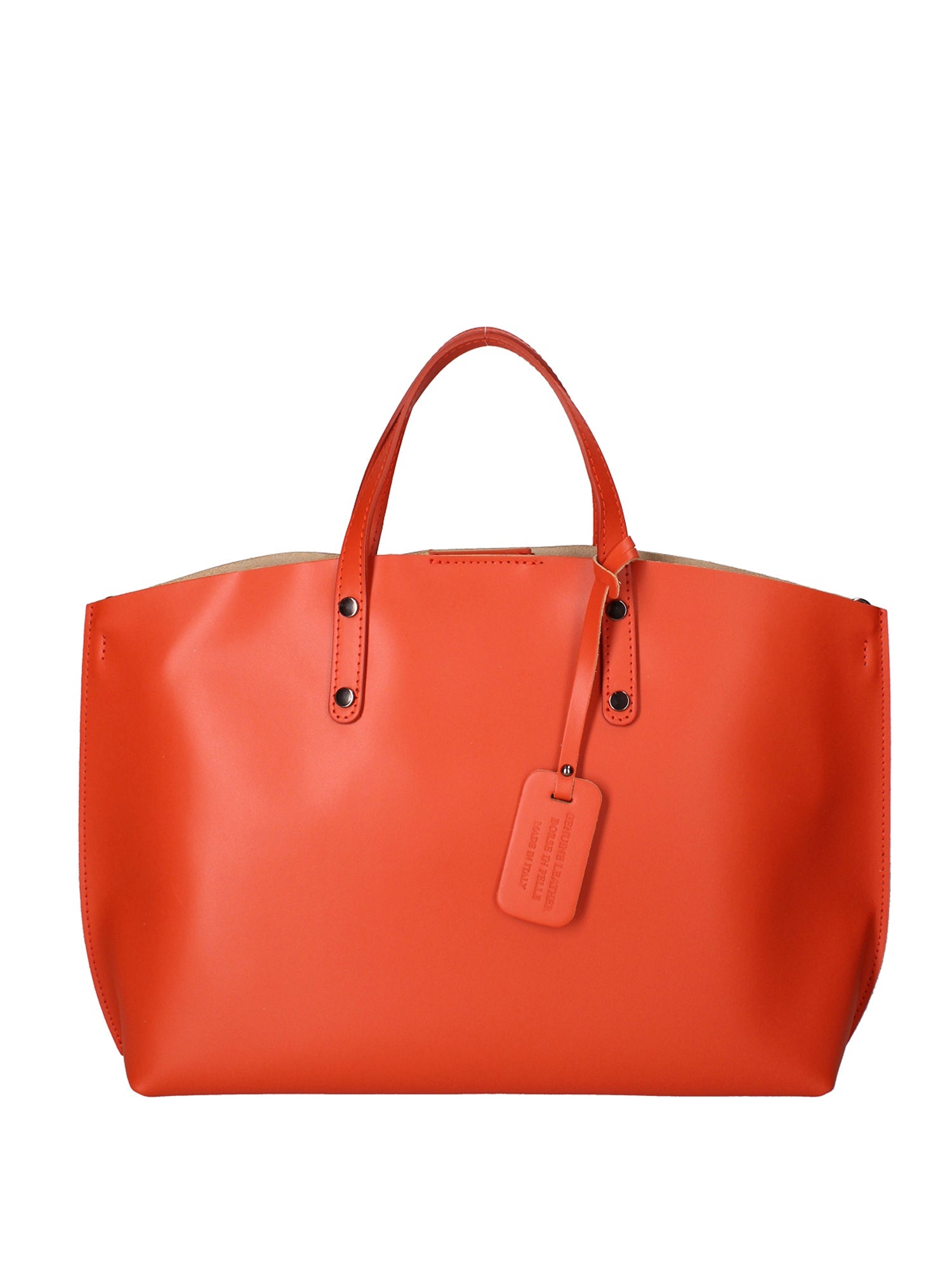 Borsa a spalla da donna In Vera pelle | gave lux | GLX22209423FBG-L311_MATTONE