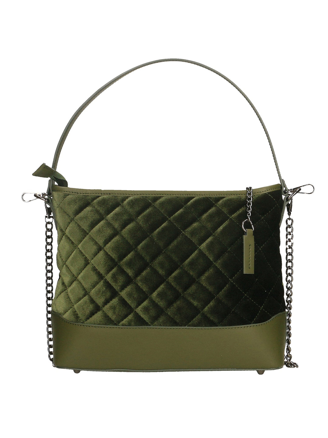 Borsa a spalla da Donna in Vera Pelle | Gave Lux | GLX22882323FBG-VERDE_GREEN