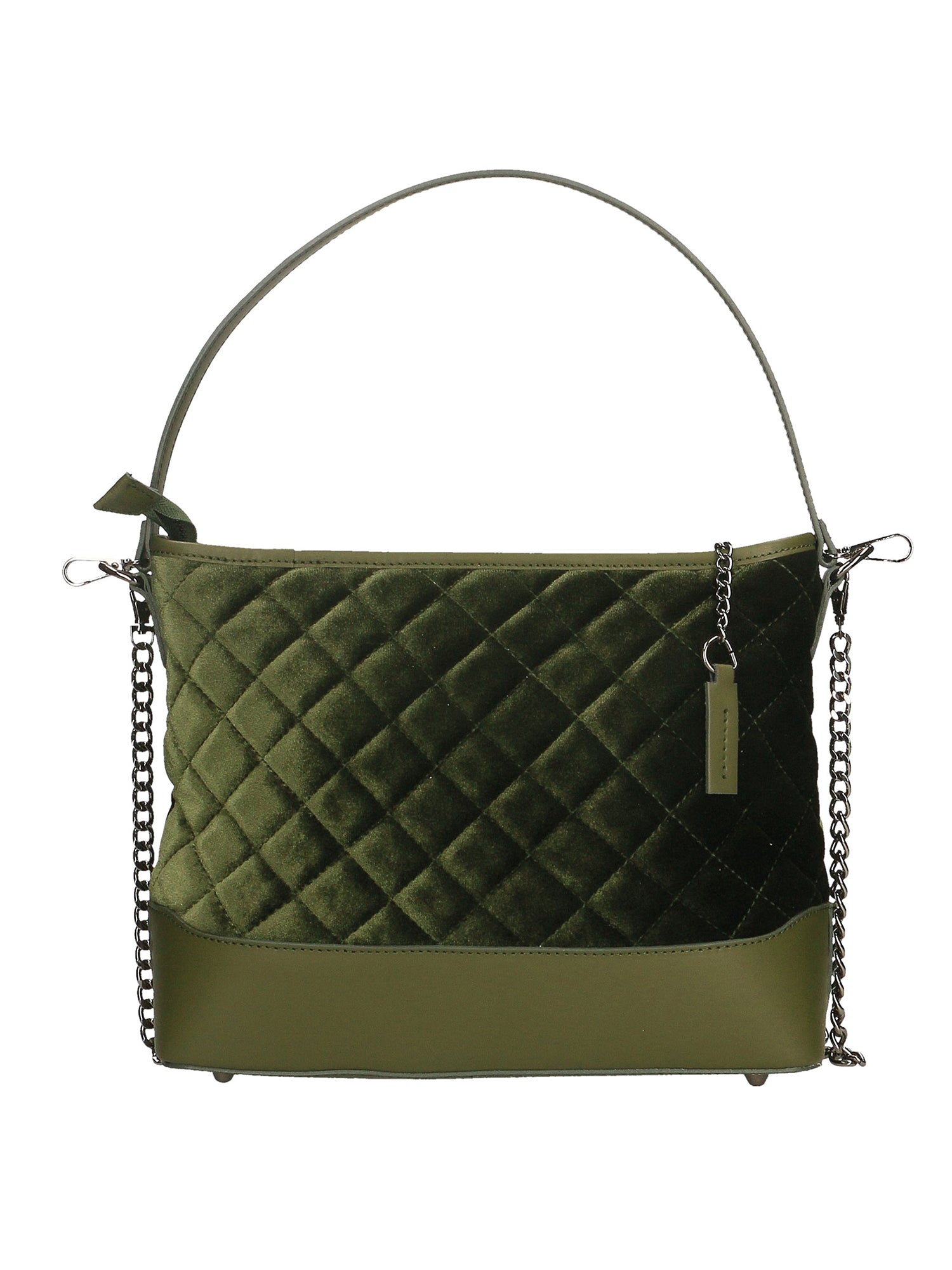 Borsa a spalla da Donna in Vera Pelle | Gave Lux | GLX22882323FBG-VERDE_GREEN