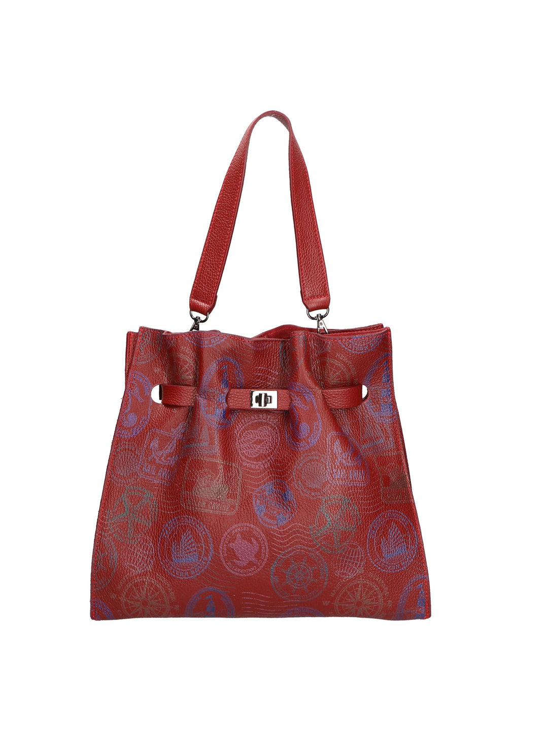Borsa a mano da Donna in Vera Pelle | Gave Lux | GLX2256413723FBG-ROSSO