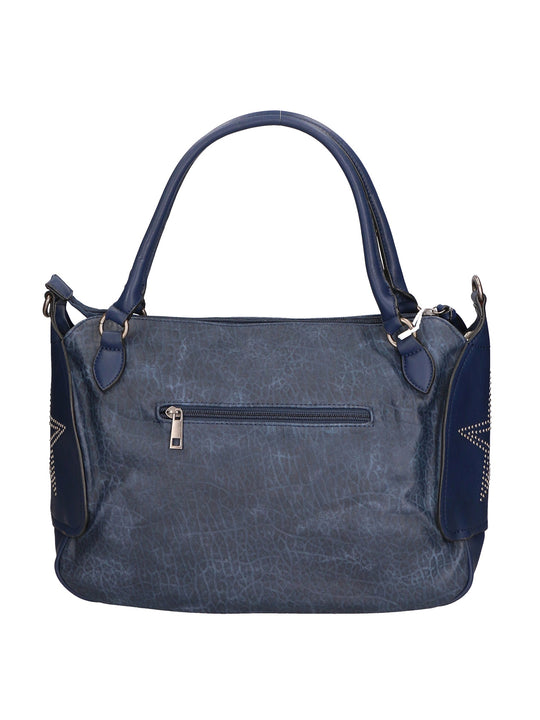 Rosa Damen Handtasche aus Kunstleder