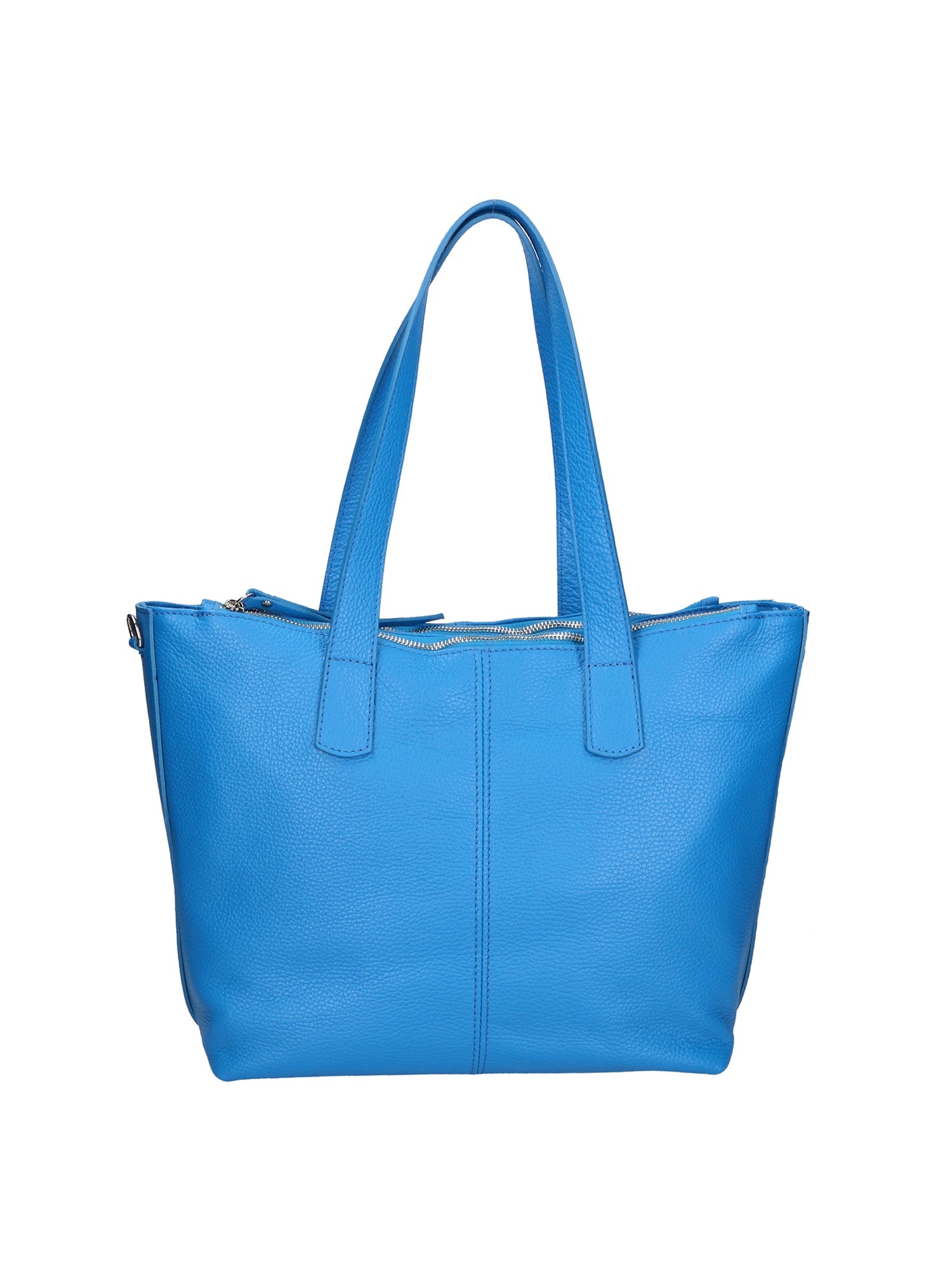 Borsa a spalla da Donna in Vera Pelle | Gave Lux | GLX220593523FBG-D222_BLU_ASTER
