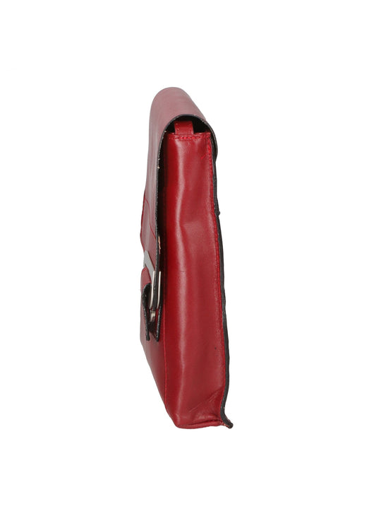 Flavia Unisex Genuine Leather Shoulder Bag