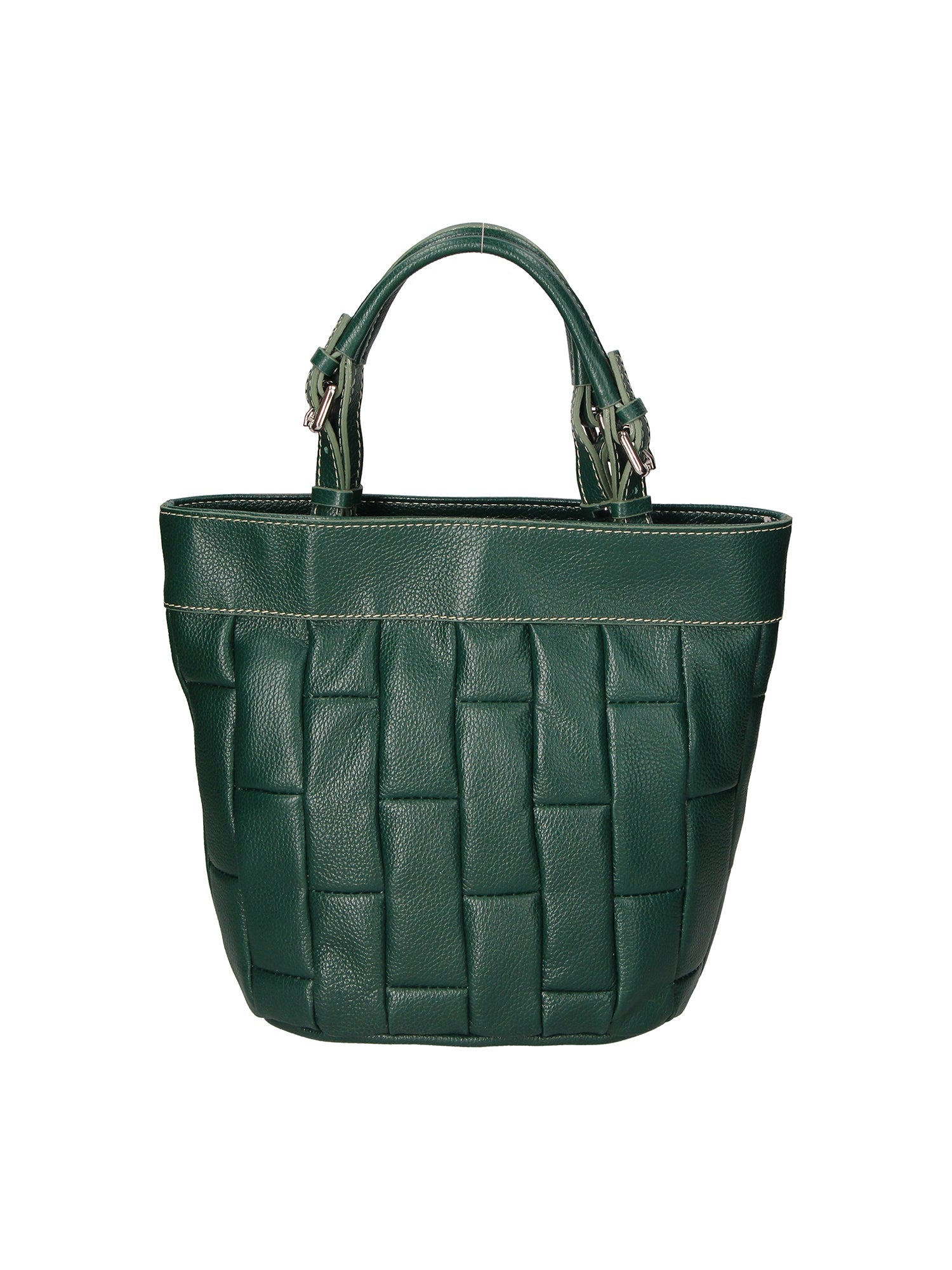 Borsa a mano da Donna in Vera Pelle | Gave Lux | GLX22SILVIA-3423FBG-VERDE