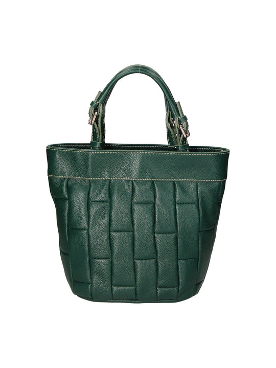 Borsa a mano da Donna in Vera Pelle | Gave Lux | GLX22SILVIA-3423FBG-VERDE