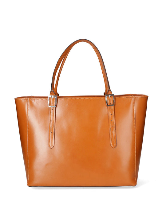 borsa a mano da Donna in Vera Pelle | Gave Lux | GLX22911923FBG-CUOIO_COGNAC