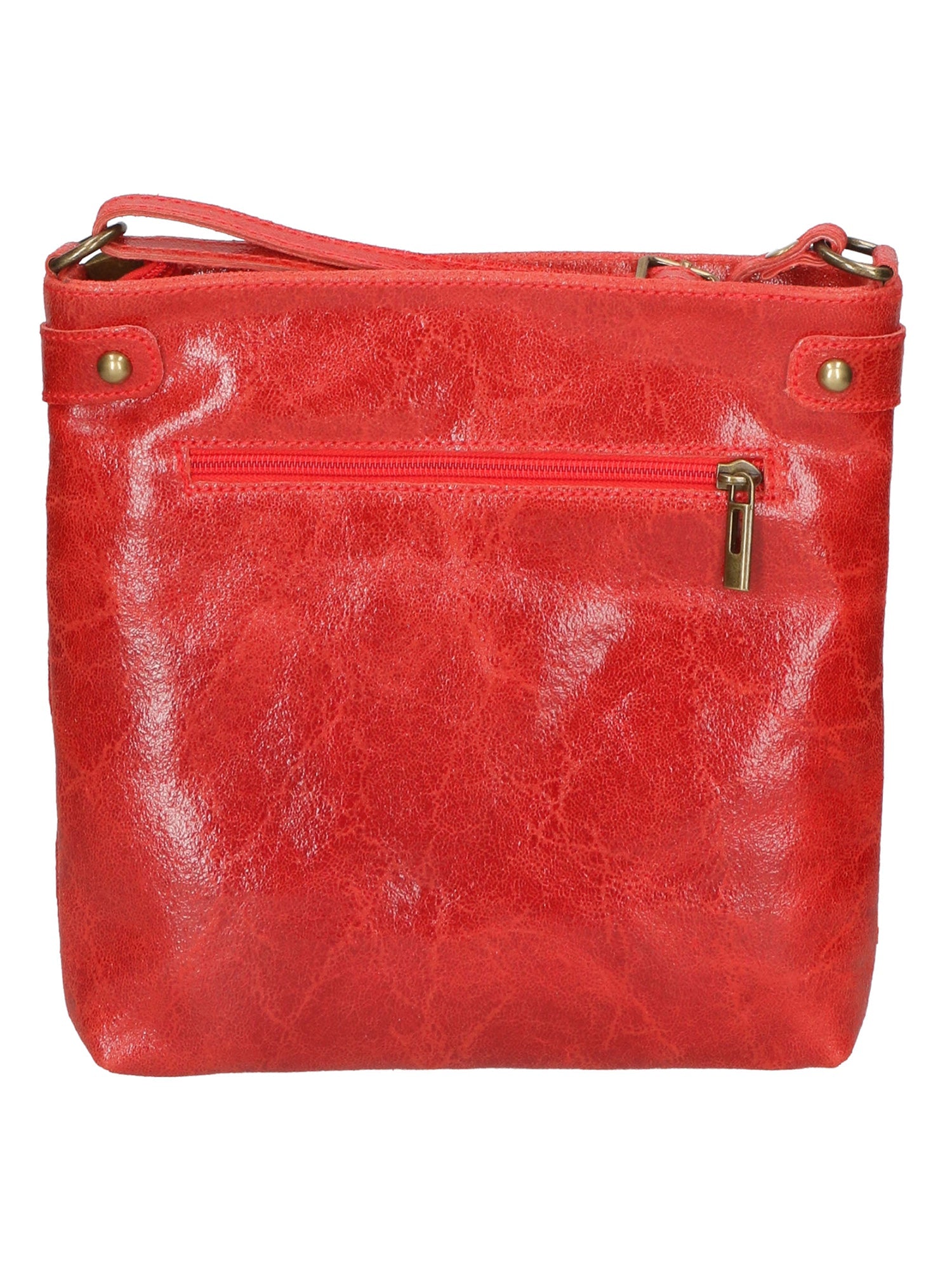 Borsa a tracolla da Donna in Vera Pelle | Gave Lux | GLX221003423FBG-ROSSO