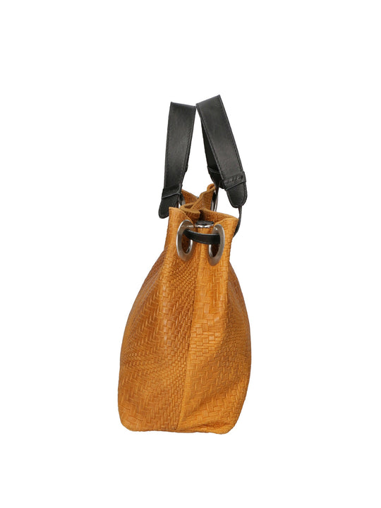 Emilia Borsa a spalla da Donna in Vera Pelle